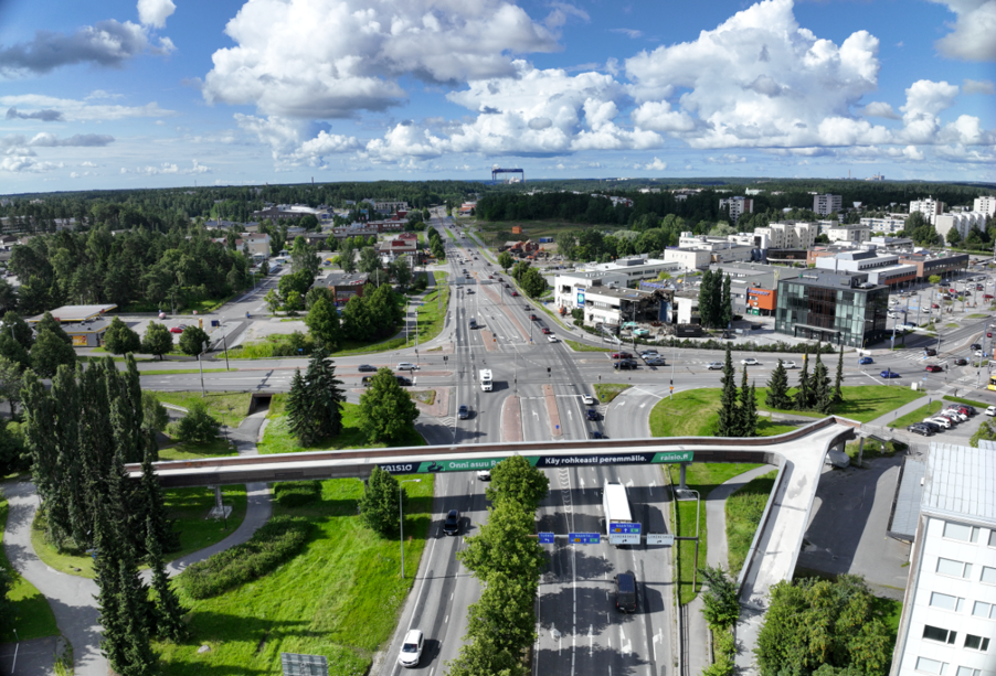 Colas remporte le contrat de modernisation de la rocade E18 en Finlande