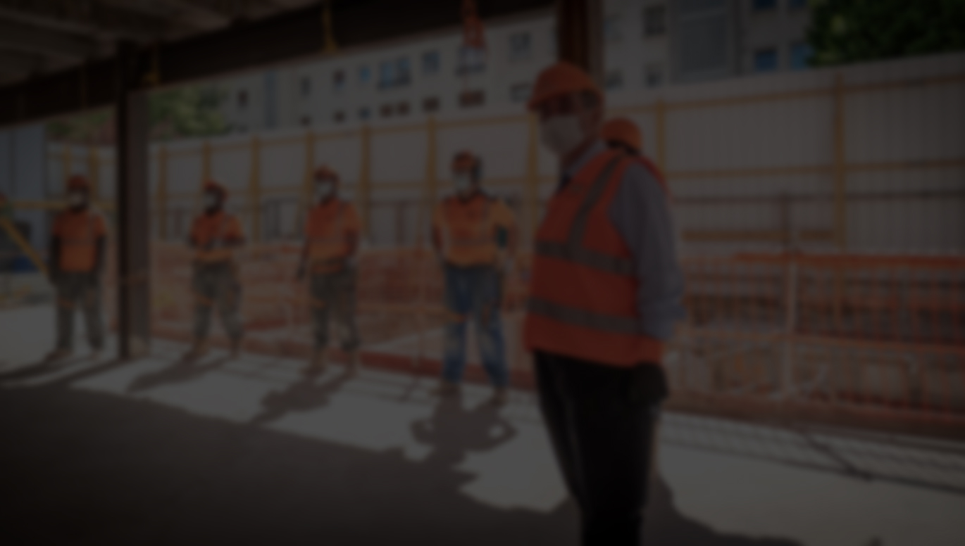 blury image of workers